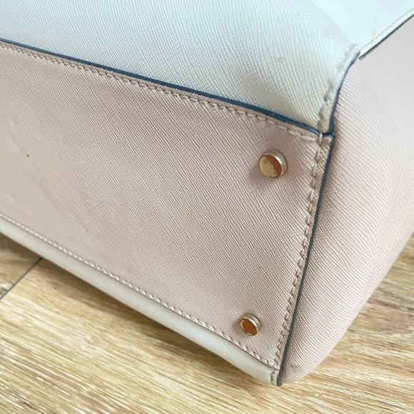 EUC Kate Spade Cameron Colorblock Saffiano Leather Laptop Tote Bag - Picture 6 of 16